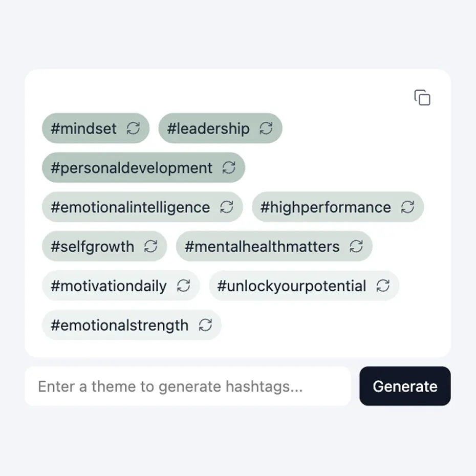 Smart hashtags